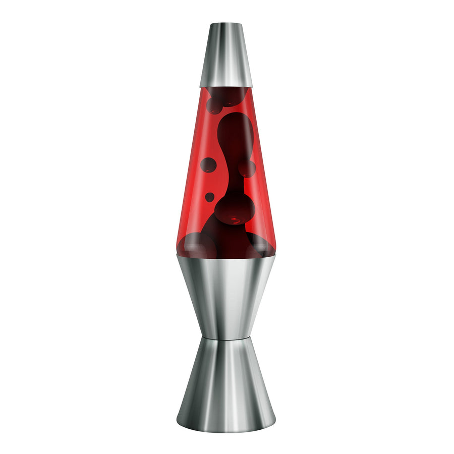 14.5″ LAVA LAMP CHROME PLATED CRIMSON S0