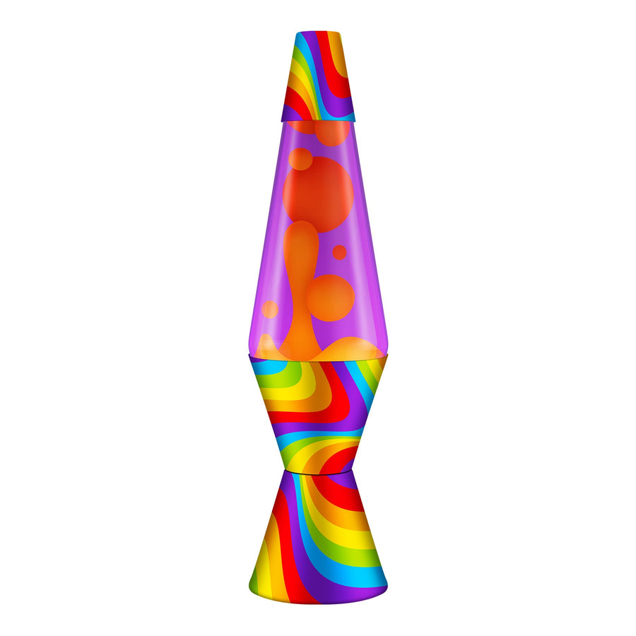 14.5″ LAVA LAMP FLOWING COLOR BANDS X1
