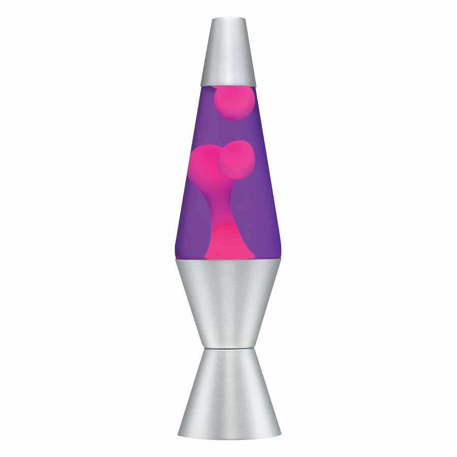 14.5” LAVA LAMP – PINK/PURPLE/SILVER O3
