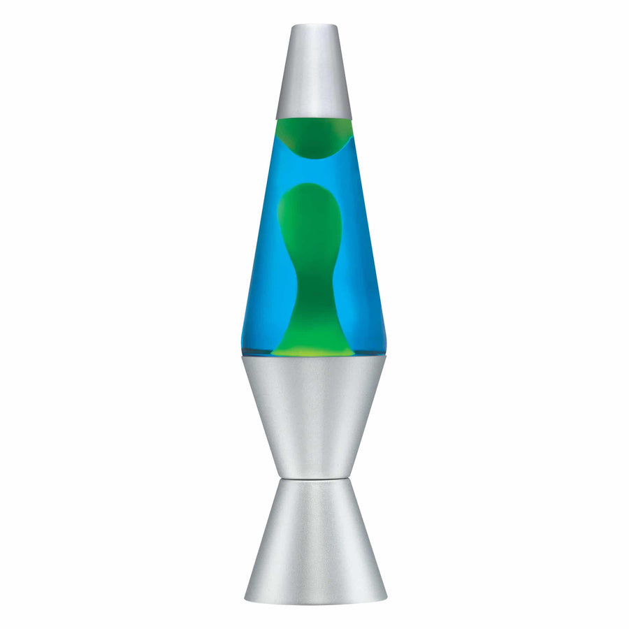 14.5” LAVA LAMP – YELLOW/BLUE/SILVER R4