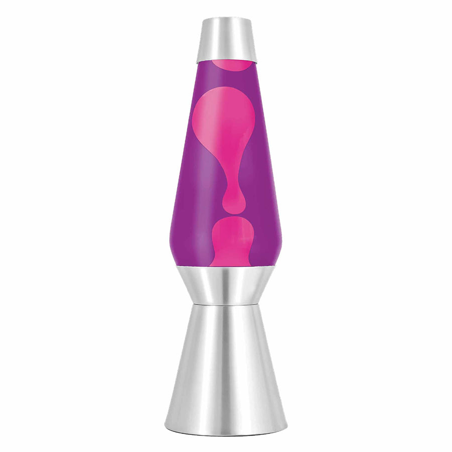 27″ LAVA LAMP GRANDE – PINK/PURPLE/SILVER V5