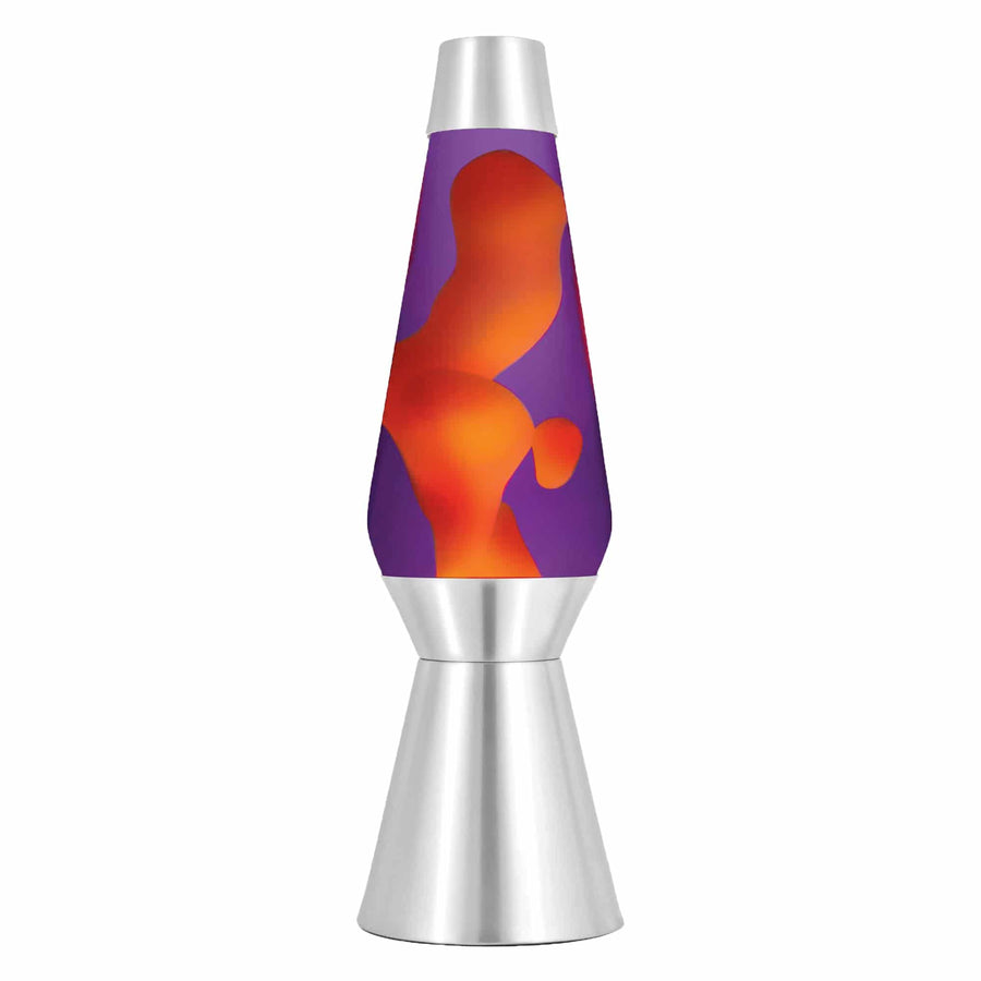 27″ LAVA LAMP GRANDE – YELLOW/PURPLE/SILVER M7